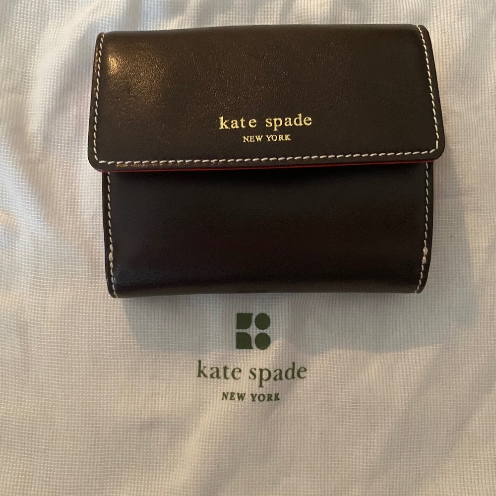 Kate Spade brown leather wallet